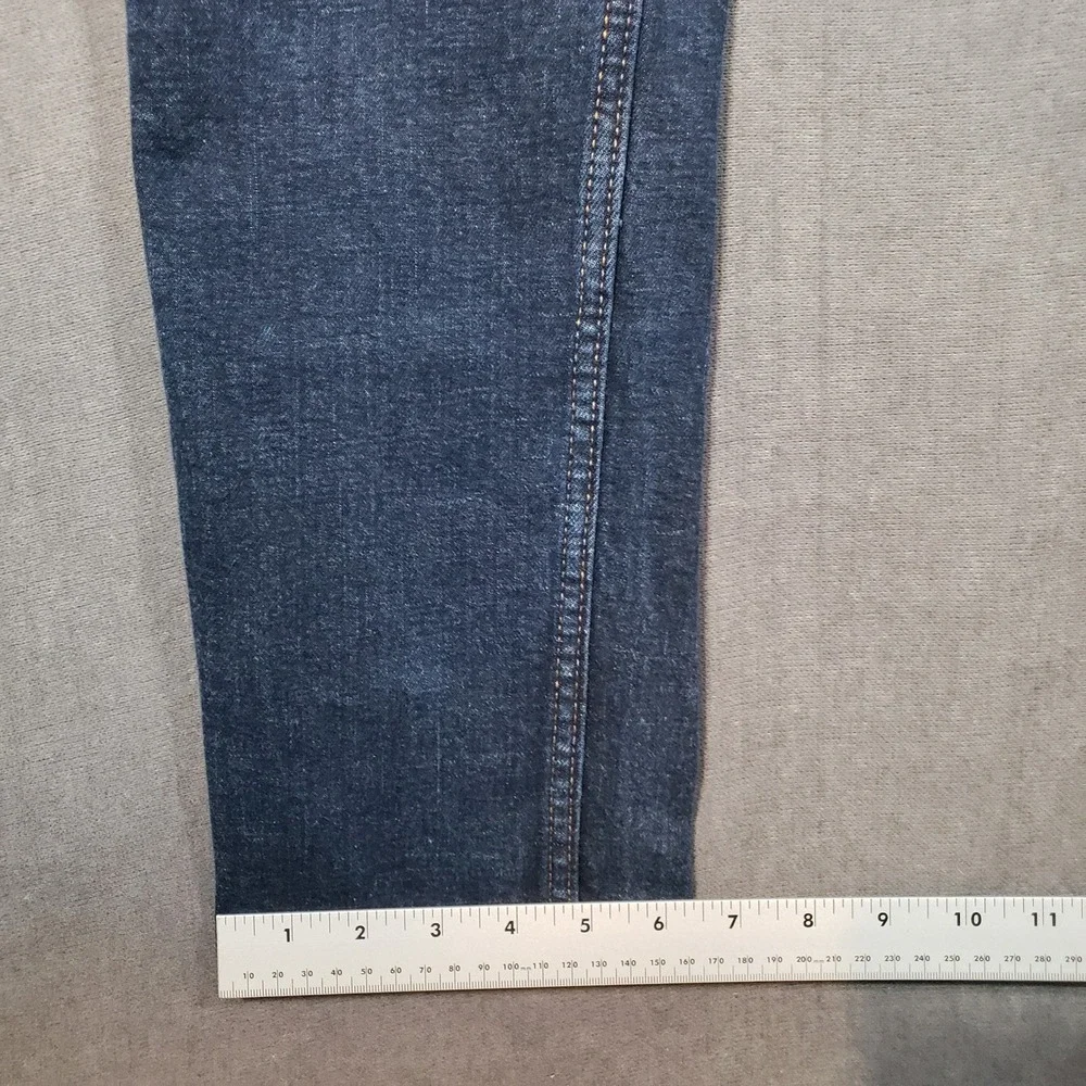Old Navy Stretch Slim Jeans Mens 31x32 Dark Rinse Blue Built-In Flex Tough